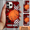 Maxcorners Cracked Clay Target Blue Shooting Sports Personalized Name Trap Shooting Phone Case