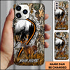 Maxcorners Hunting Whitetail Buck Camo Personalized 3D Phone Case