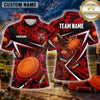 Maxcorners Clay Shooting Geometric Target Multiple Options Personalized Name, Team Name 3D Shirt