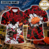 Maxcorners Clay Target Shooting Explosive Impact Multiple Options Personalized Name, Team Name 3D Shirt