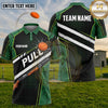 (5 Colors) Maxcorners Trap Shooting PULL Clay Target Diagonal Sport Stripes Multiple Options Personalized Name, Team Name 3D Shirt