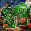Maxcorners Eagle Soaring Feather Wings Multiple Options Personalized Name, Team Name 3D Shirt