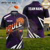 (5 Colors)  Maxcorners Trap Shooting PULL Clay Target Dynamic Sport Stripes Multiple Options Personalized Name, Team Name 3D Shirt