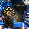 Maxcorners Art Deco Geometric Sunburst Pool Multiple Options Personalized Name, Team Name 3D Shirt