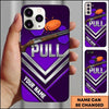 Maxcorners Chevron Shotgun Pull Clay Target Personalized Name Trap Shooting Phone Case
