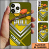 Maxcorners Chevron Shotgun Pull Clay Target Personalized Name Trap Shooting Phone Case