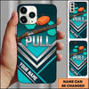 Maxcorners Chevron Shotgun Pull Clay Target Personalized Name Trap Shooting Phone Case