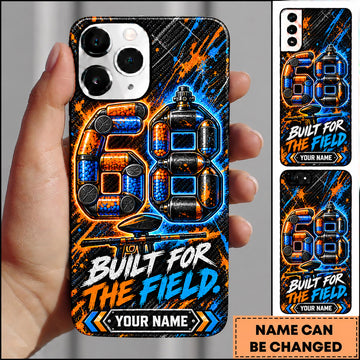 Maxcorners Paintball Built For The Field Player Number Personalized Name 3D Phone Case