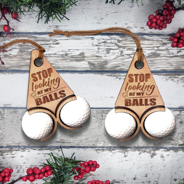 Maxcorners Funny Golf Ball Holder, Golf Christmas Gift, Funny Golf Accessories, Gift For Golf Lovers, Funny Gift For Him