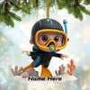 Maxcorners Diving Lover Home Decor, Christmas Ornament, Personalized Ornament LM2111