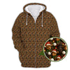 Maxcorners Reindeer Shirt For Golfer, Funny Pattern Golf Shirt, Christmas Golf Shirt