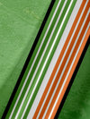 Maxcorners St. Patrick's Day Duck Four-Leaf Clover Lucky Duck Hawaiian Golf Shirt, Tropical Vibe Men's Golf Shirt