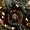 Maxcorners Personalized Woodland Hunting Acrylic Christmas Ornament Custom Gift For Hunters 2D Flat