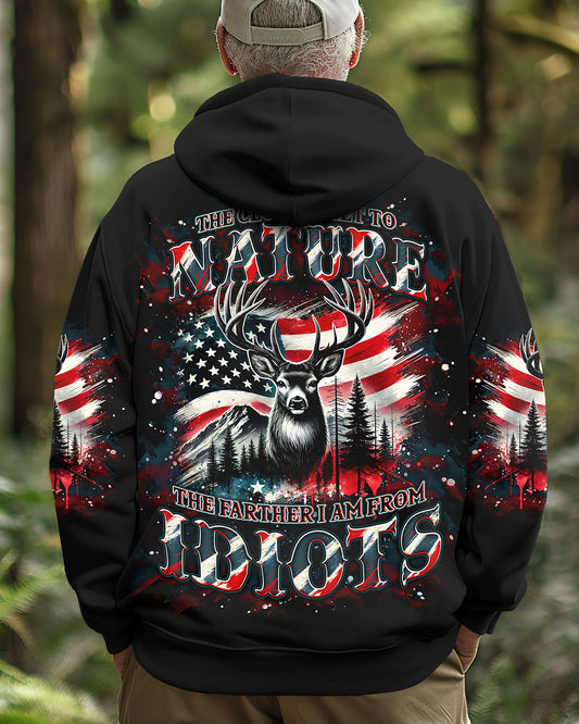 Maxcorners The Closer I Get To Nature Deer All Over Print LM1501