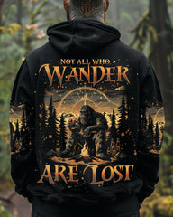 Maxcorners Not All Who Wander Are Lost Bigfoot Compass All Over Print LM2101