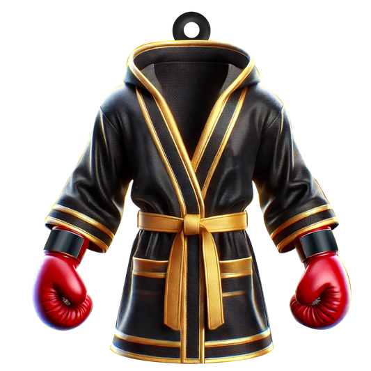 Maxcorners Custom Ornament, Boxing Robe Ornament, Christmas Decor 2D Flat LM2211