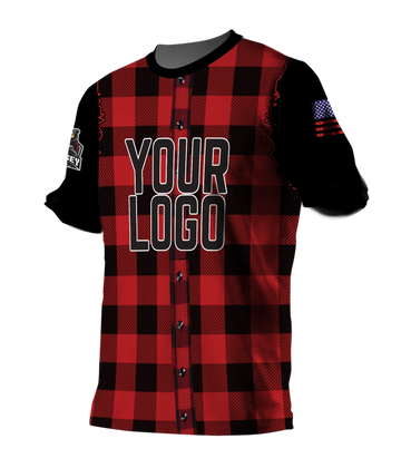 Maxcorners The Lumberjack Jersey With YOUR Logo LM1009