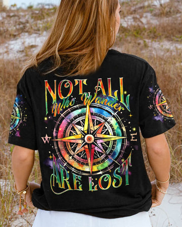 Maxcorners Not All Who Wander Are Lost All Over Print LM2101