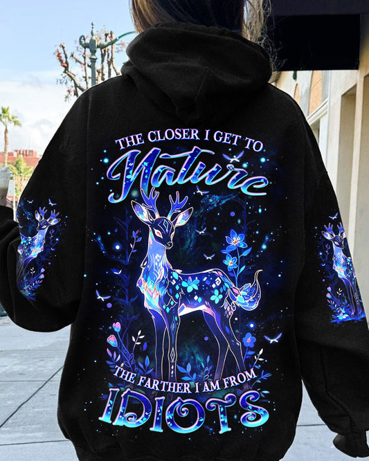 Maxcorners The Closer I Get To Nature Deer All Over Print LM2101