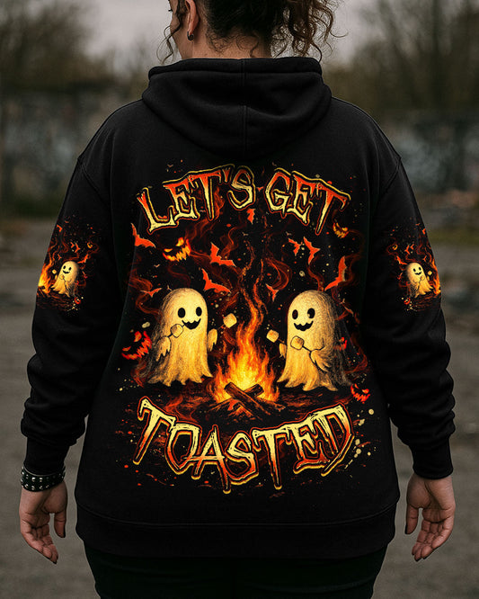 Maxcorners Let's Get Toasted Boos Halloween All Over Print LM1501