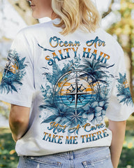Maxcorners Ocean Air Salty Hair Compass All Over Print LM2101