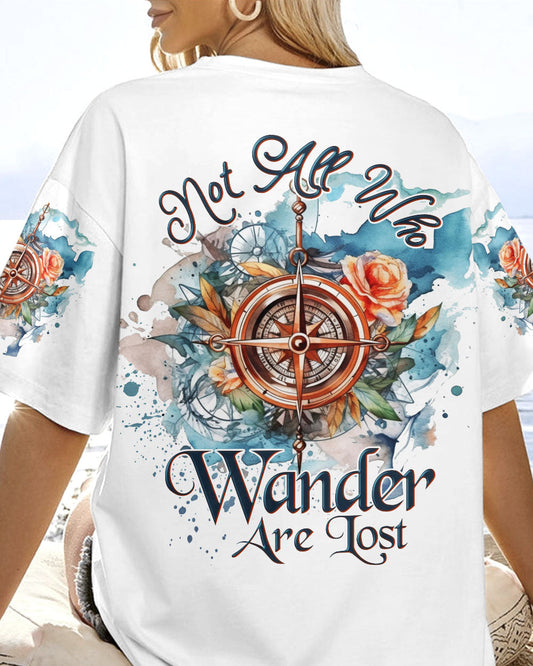 Maxcorners Not All Who Wander Are Lost All Over Print LM2101