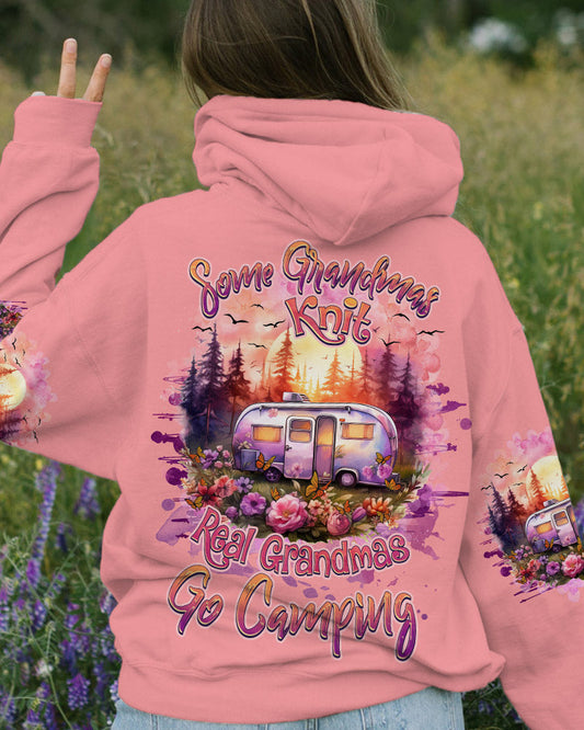 Maxcorners Real Grandmas Go Camping All Over Print LM2101