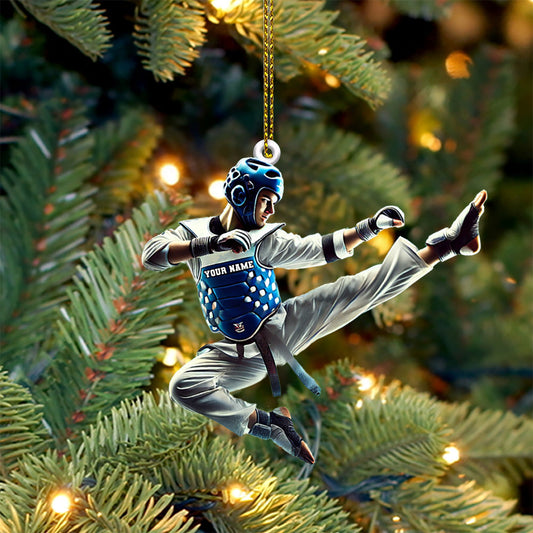 Maxcorners Custom Ornament, Sport Ornament, Christmas Decor 2D Flat LM2211