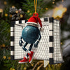 Maxcorners Goalkeeper Home Decor Christmas Ornament, Personalized Ornament 2D Flat LM2211