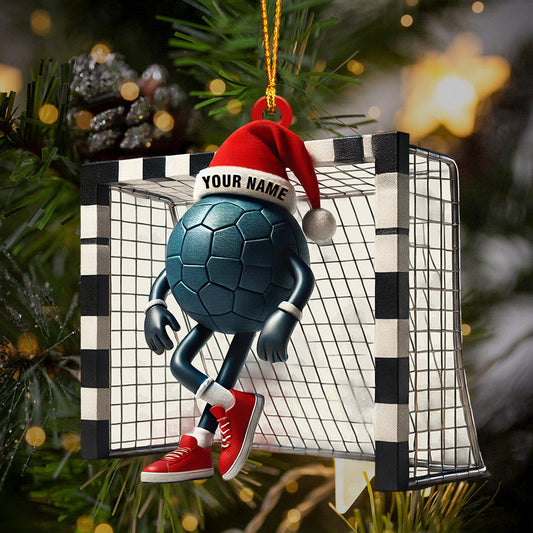 Maxcorners Goalkeeper Home Decor Christmas Ornament, Personalized Ornament 2D Flat LM2211
