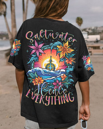 Maxcorners Saltwater Heals Everything Compass All Over Print LM2101