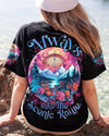 Maxcorners Always Take The Scenic Route Compass All Over Print LM2101