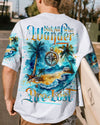 Maxcorners Not All Who Wander Are Lost Compass All Over Print LM2101