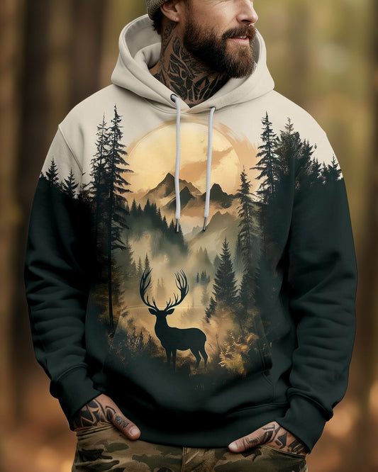 Maxcorners Deer Forest All Over Print LM1601