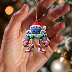 Maxcorners Game Lover Decor Christmas Ornament, Personalized Ornament 2D Flat LM2211