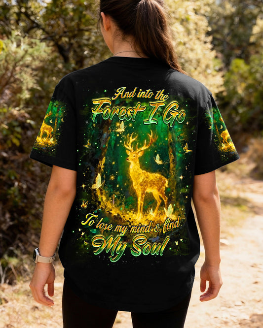Maxcorners And Into The Forest I Go Deer All Over Print LM1601