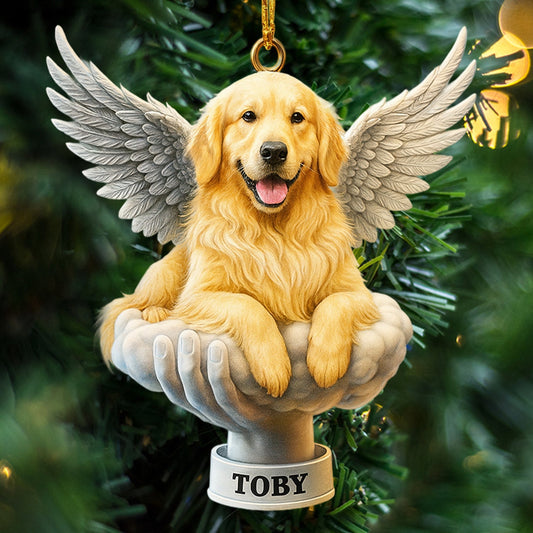 Maxcorners Christmas Jesus, Pet Wings, Home Decor, Christmas Ornament, Personalized Ornament 2D Flat LM2111