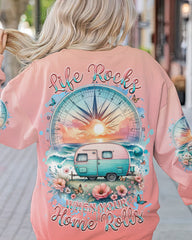 Maxcorners Life Rocks When Your Home Rolls Compass All Over Print LM2101