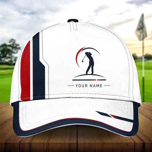 Maxcorners Prestige Drive 3D Golf Personalized Name Cap