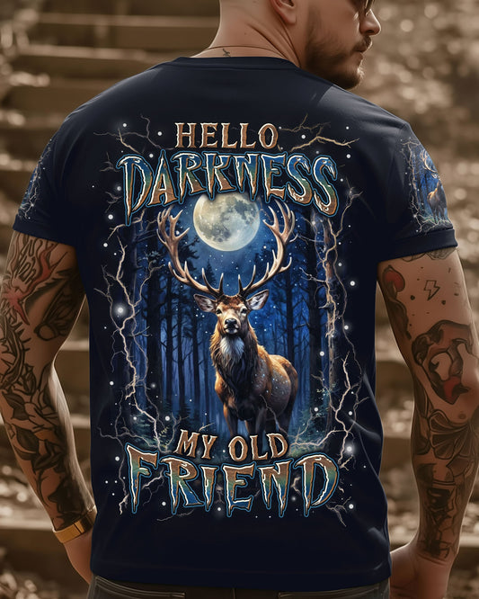 Maxcorners Hello Darkness My Old Friend Deer All Over Print LM1601