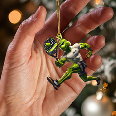 Maxcorners ELF Tennis Player Home Decor Christmas Ornament, Personalized Ornament 2D Flat LM2211