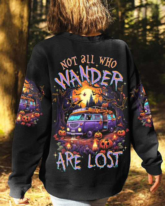 Maxcorners Not All Who Wander Are Lost Halloween All Over Print LM2101