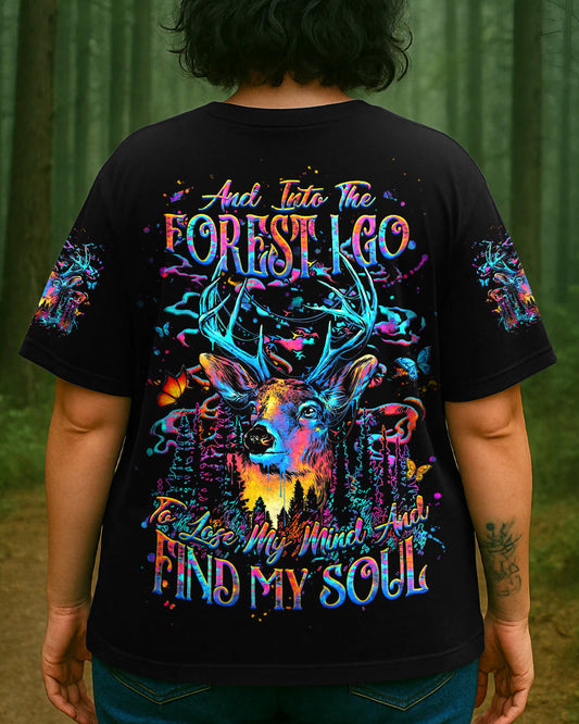 Maxcorners And Into The Forest I Go Deer All Over Print LM1501