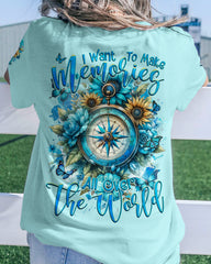 Maxcorners Make Memories All Over The World Compass All Over Print LM2101