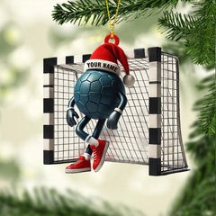 Maxcorners Goalkeeper Home Decor Christmas Ornament, Personalized Ornament 2D Flat LM2211