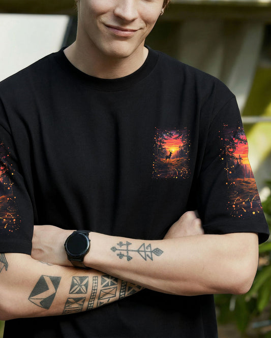Maxcorners Nature Is My Church Deer All Over Print LM1601