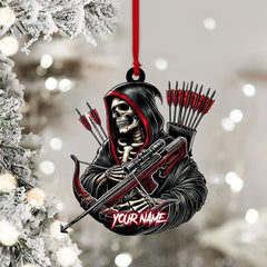 Maxcorners Death Archery Ornament, Personalized Ornament 2D Flat LM2211