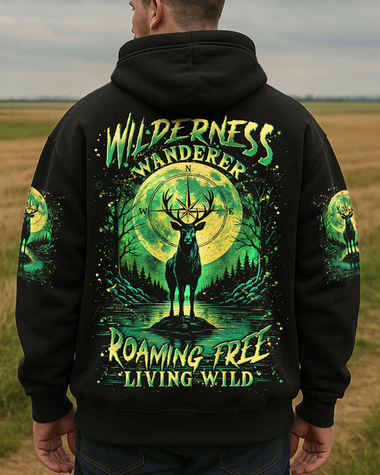 Maxcorners Wilderness Wanderer Roaming Free Living Wild Deer All Over Print LM1601