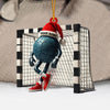 Maxcorners Goalkeeper Home Decor Christmas Ornament, Personalized Ornament 2D Flat LM2211