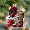 Maxcorners Custom Karate Lover Ornament, Personalized Ornament 2D Flat LM2211
